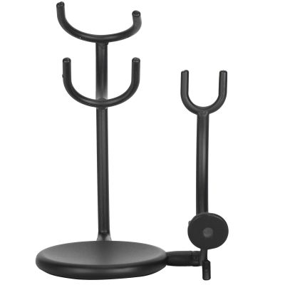 MUNEFE Shaving Brush Stand, Curved Shaving Stand, Shaving Brush Holder, Suitable for Most Shaving Brushes and Razors