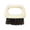 BIUDECO Soft Bristle Shoe Brush Supple Bristles Brush with Hanging Design Lint-free Cleaning Horsehair and Plastic for Home Shoe Care view 1
