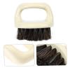 BIUDECO Soft Bristle Shoe Brush Supple Bristles Brush with Hanging Design Lint-free Cleaning Horsehair and Plastic for Home Shoe Care view 4