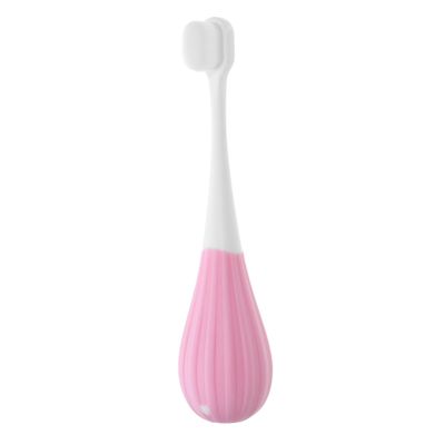 Pink Child Toothbrush Extra Soft Manual Brush for Toddlers