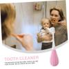 Pink Child Toothbrush Extra Soft Manual Brush for Toddlers view 3