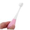 Pink Child Toothbrush Extra Soft Manual Brush for Toddlers view 4