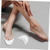 PLAFOPE Pointe Shoe Toe Pads 2 Pairs Soft Gel Foot Protector Thickened Toe Covers for Ballet Dance High Heels for Female Dancers view 3