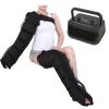 6 Cavity Professional Lymphatic Drainage Massager, Electric Air Compression Massager for Circulation Arm, Waist, Foot, Ankle, Recovery Boots, Calf Massage Machine Pain Relax (6 Cavities 1 ar view 1