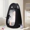 1000W Portable Sauna for Home, 9 Gears Fast Heating Personal Steam Sauna Tent with 2L Steamer and 99 Min Timer, Foldable Full Size Spa with Remote Control, 35.43"x35.43"x70.87" view 1