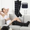 6 Cavity Lymphatic Drainage Massager Legs, Portable Pneumatic Leg Wrap Pressure Machine, Air Compression Leg Foot Massager for Circulation and Pain Relief view 1