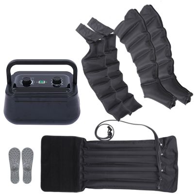 6 Cavity Air Compression Recovery System | Electric Leg Massager, Compression Boots | Recovery Boots, Lymphatic Drainage Massager Legs, Promote Blood Circulation