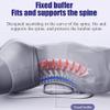 Back Pain Relief Stretcher, Electric Inflatable Lumbar Traction Device with Remote Control, 26 Bionic Curve Stretching and 150kg Load, Automatic Circulation, for Relief Pain, Muscle Relax view 3