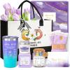 Boss Lady Gifts for Women, Best Boss Gifts for Women, Thank You Gift Baskets for Bosses Female, Birthday Christmas Farewell Office Appreciation Gift Set w/Canvas Tote Bag Acrylic Decor view 1