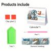 PANGBOER Painting Calendar - Handmade with Stickers, Decorative for Home & Office view 3