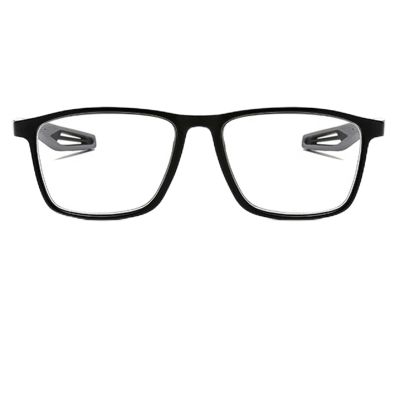 Rectangular reading glasses for Women Men sporty design TR90 Blue Light Blocking Computer Readers Multifocal reading glasses(Gray,4.0x)
