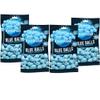 Blue Raspberry Bon Bons Sweets Bag 110g - Chewy Bonbons Blue Balls - tng (4 x Bags) view 1