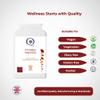 QW FloraMax VeganGut Probiotic Capsules with Live Cultures | Bloating Support | Digestive Comfort & Gut Balance | Vegan | 30 Capsules | UK Made view 4