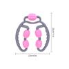 ELAYARD Multi-Function Leg Massager Roller with Adjustable Muscle Relaxer for Slimming and Fitness Ergonomic Non-Slip Handle Clamp for Legs Shoulders Neck Arms Pink Random Color view 2