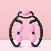 ELAYARD Multi-Function Leg Massager Roller with Adjustable Muscle Relaxer for Slimming and Fitness Ergonomic Non-Slip Handle Clamp for Legs Shoulders Neck Arms Pink Random Color view 3