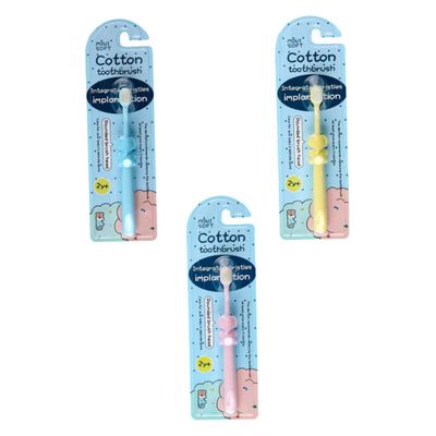 HANABASS 3pcs Baby Toothbrushes Soft Bristle Cartoon Shape Toothbrush for Boys and Girls Protects Teeth Does Not Hurt Gums Assorted Colour for Children