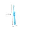 HANABASS 3pcs Baby Toothbrushes Soft Bristle Cartoon Shape Toothbrush for Boys and Girls Protects Teeth Does Not Hurt Gums Assorted Colour for Children view 2