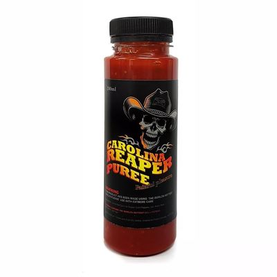 Carolina Reaper Chilli Puree Hot Sauce, 200ml, 86% Reaper Pepper