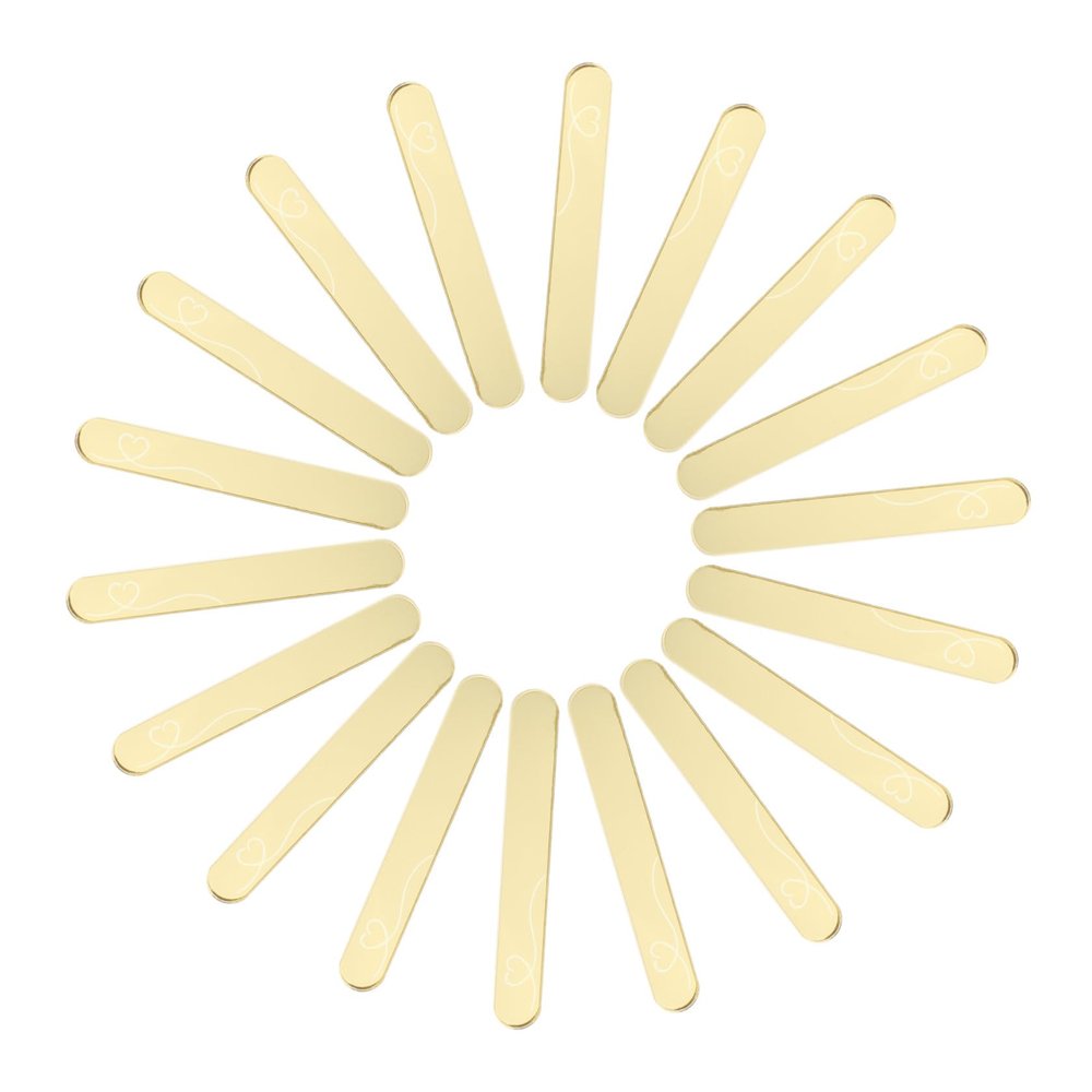 20pcs Acrylic DIY Ice Pop Stick Craft Sticks for Boys and Girls