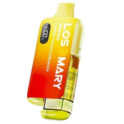 Los Mary 6k, Cherry Peach Lemonade, Pack Of 1