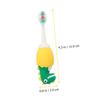 ibasenice Silicone Toothbrush with Soft Bristles Cartoon Dinosaur Design Gentle Oral Gum and Tongue Cleaner for Boys and Individually Packaged for Hygiene and Travel Random Color view 4