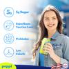 Broadway Candy Poppi Ginger Lime Sparkling Prebiotic Soda 12 fl oz Pack of 6 Refreshing Low Sugar Drink with Apple Cider Vinegar - 5g Sugar, 30 Calories, Gut Health Support view 3