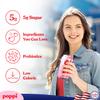 Broadway Candy Poppi Sparkling Prebiotic Soda Raspberry Rose 12 fl oz Pack of 12 - Delicious Soft Drink with Real Juice, Apple Cider & Sparkling Water - Prebiotics for Gut Health Natural Drink view 3