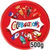Celebrations Milk Chocolate & Biscuit Bars Sharing Tub 500g Pack of 10 view 2