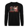 Just a Girl Who Loves Christmas Candy Cane Hot Chocolate Mug | Christmas X-Mas Jumper, black, XXL view 1
