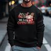 Just a Girl Who Loves Christmas Candy Cane Hot Chocolate Mug | Christmas X-Mas Jumper, black, XXL view 2