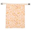 DIYEAH Cotton Beeswax Bread Bags Reusable Waxed Food Storage Bag for Homemade Sourdough Fresh Bread Loaf Pouches Beeswax Packaging view 1
