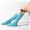 HANABASS 2pcs Adjustable Sock Keeper Non Slip Garter Strap Black view 2