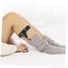 HANABASS 2pcs Adjustable Sock Keeper Non Slip Garter Strap Black view 3