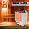 9KW Stainless Steel Sauna Heater Heater Steam Room Bathroom SPA Equipment 220-380V For Apartments Hotels Indoor Pools Sauna Rooms Gyms view 4
