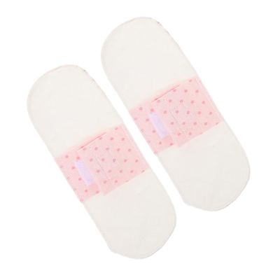 Abaodam 2pcs Washable Feminine Pads for Women and Pregnant Women, Soft Cotton Fabric Material, Comfortable and Versatile Use, Portable Sanitary Pads Suitable for Daily Protection