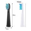 10 Pcs Replacement Brush HeadsCompatible for Seago/Fairywill Electric Toothbrush Head Bristle Refill Tooth Cleaning(10pcs White) view 4