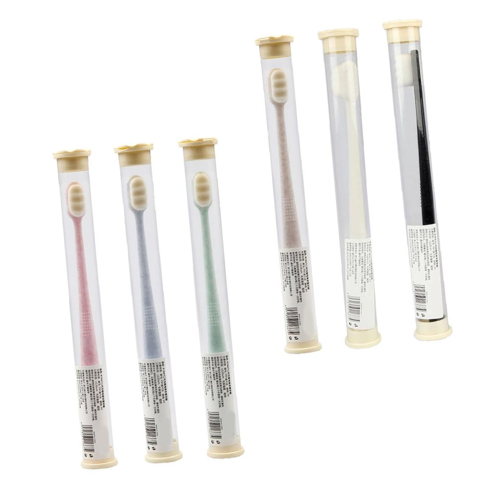 Alipis 6pcs Fine Soft Bristles Toothbrush for Gum Care Adult and Pregnant Oral Care Tool Wave Brush Cleaning Toothbrush