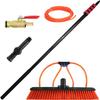 18FT Water Fed Pole Kit - Telescopic Window Cleaning Brush for Outdoor Use, Ideal for Conservatory Roofs, Solar Panel Cleaning, Extendable Cleaner for Efficient Window Maintenance view 1