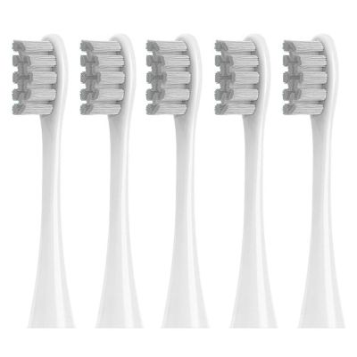 5PCS Replacement Brush Heads Compatible with Oclean Electric Toothbrush HeadsCompatible for Spark, Flow, X Pro, Elite Etc(5 Grey)