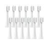 12 PCSCompatible for XIAOMI T100 Brush Heads Replaceable Sonic Electric Toothbrush Soft Bristle Clean Nozzles Refills Vacuum(12White) view 1