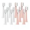 12 PCSCompatible for XIAOMI T100 Brush Heads Replaceable Sonic Electric Toothbrush Soft Bristle Clean Nozzles Refills Vacuum(12White) view 2