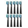 10 Pcs Replacement Brush HeadsCompatible for Seago/Fairywill Electric Toothbrush Head Bristle Refill Tooth Cleaning(10pcs Black) view 1