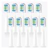 10PCS Compatible for Fairywill FW-E11 E10 E6 D7S Electric Toothbrush Replacement Brush Heads(10PCS White) view 1