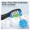 10PCS Compatible for Fairywill FW-E11 E10 E6 D7S Electric Toothbrush Replacement Brush Heads(10PCS White) view 3