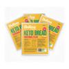 Dillon Organic Original Flax Keto Bread | Gluten-Free, Vegan, Low Sugar, High Fibre, Diabetic-Friendly, UPF Free - Unsliced, 250g (Pack of 4) view 1