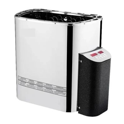 4.5/6/8/9KW Stainless Steel Inner Controller Sauna Stove Electric Sauna Heater for Sauna Room Sauna Center Efficient Heating(9KW)