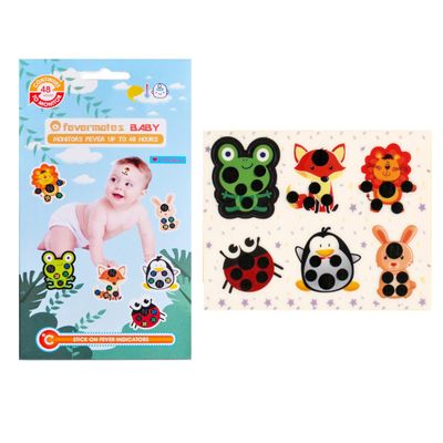 Kadagg Stick-On Cartoon Forehead Stickers Temperature for Kids Baby Adults Home Supplies