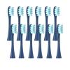 12PCS Vacuum Sealed Packed Replacement Brush Heads,Compatible for Oclean X PRO/ Z1/ F1/ One/Air 2 /SE Soft Deep Cleaning Nozzles(12Blue)