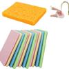 12 Pcs Eco-Friendly Pop-Up Sponges,Biodegradable Kitchen Sponge,Natural Cellulose, Eco Washing up Sponge for Dish,Household,Cookware, Bathroom view 1