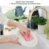 12 Pcs Eco-Friendly Pop-Up Sponges,Biodegradable Kitchen Sponge,Natural Cellulose, Eco Washing up Sponge for Dish,Household,Cookware, Bathroom view 2